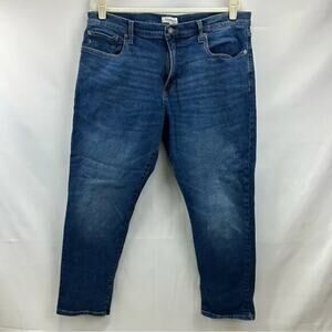 Lucky Brand Men 410 Classic Fit Blue Denim Jeans Size 38x30 Straight Leg Comfort